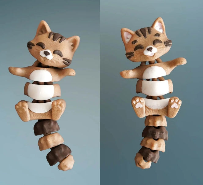 Coco the Flexi Cat 3D Printed