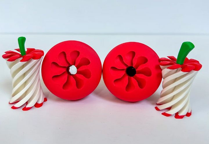 Apple Pass Through Fidget 3D Printed