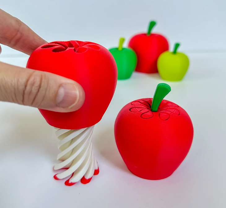 Apple Pass Through Fidget 3D Printed