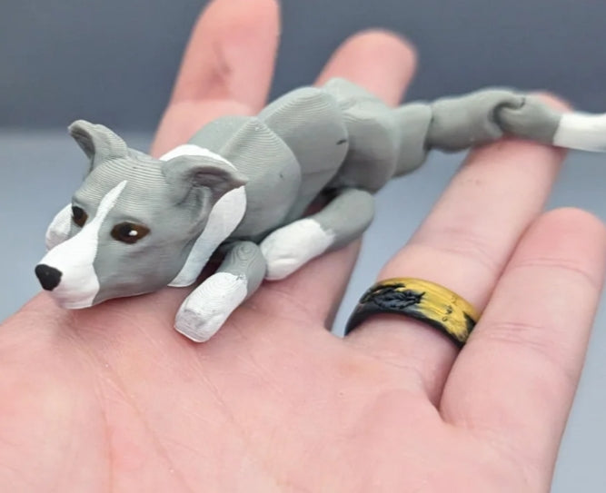 Baby Flex Dog Set 3D Printed