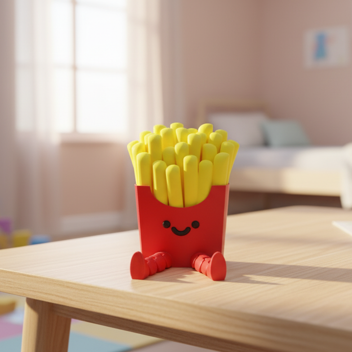 Fries Pal 3D Printed