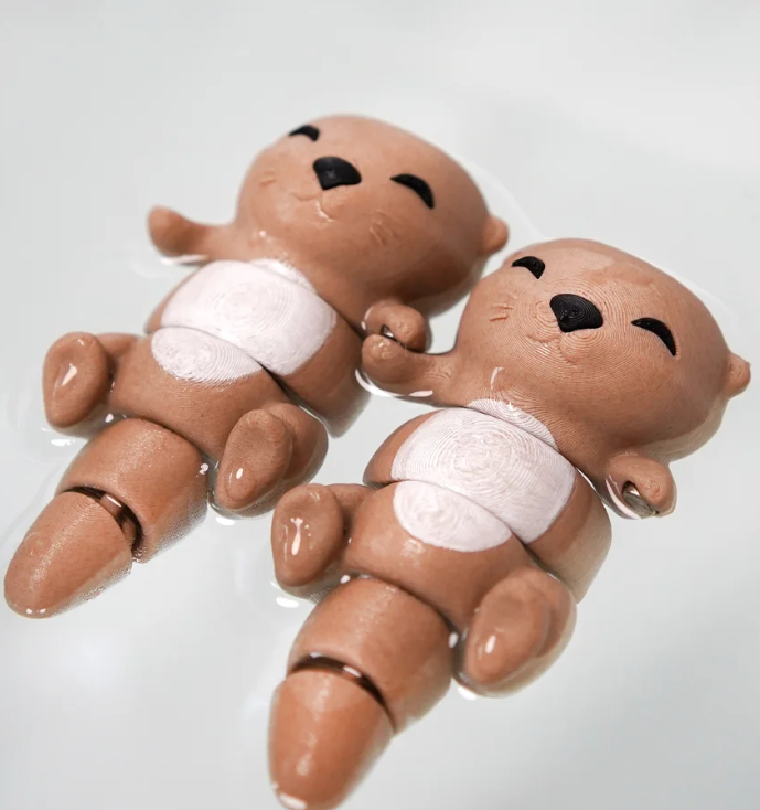 Flex Otter Pal 3D Printed